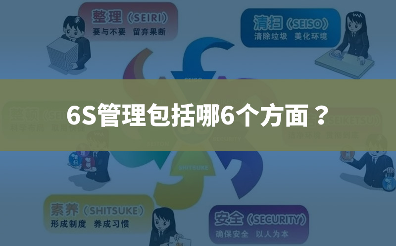 6S管理包括哪6個方面？6S分別是什么意思？